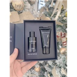 Подарочный набор Dio*r Sauvage , поставка в Китай из Франции 🇫🇷  отличный вариант 🎁 к 23 февраля .. туалетная вода Dio*r sauvage  10мл и ароматный гель для душа  20мл