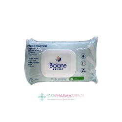 Biolane Expert Lingettes Pure Water 3x60 lingettes