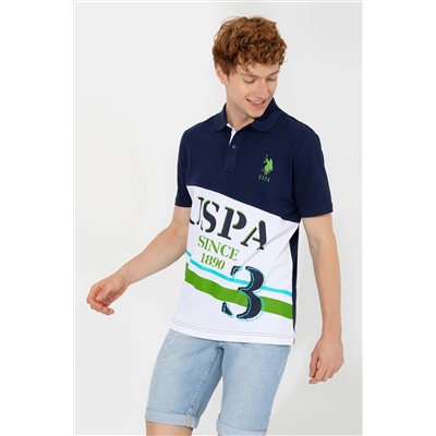 Erkek Lacivert Polo Yaka Tişört