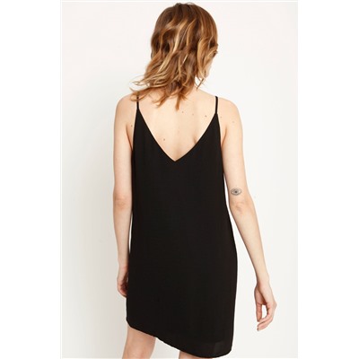 Vestido recto Negro