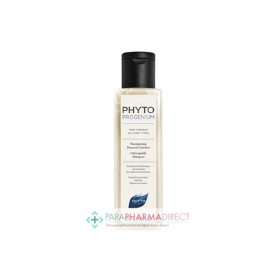 Phyto PhytoProgenium Shampooing Douceur Extrême Tous Cheveux 100ml