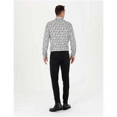 Siyah Slim Fit Jean Pantolon