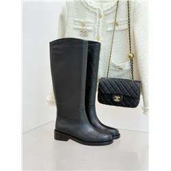 Женские широкие сапоги  Chane*l 🖤