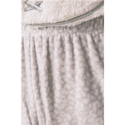 Pijama largo polar estampado animal Miffy
