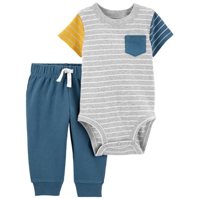 2-Piece Dinosaur Bodysuit Pant Set