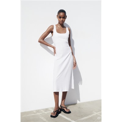 VESTIDO RIB TIRANTES