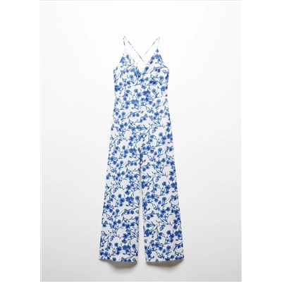 Mono algodón estampado floral
