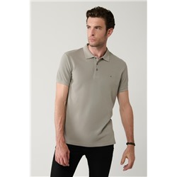 Taş %100 Pamuk Serin Tutan Polo Yaka T-Shirt