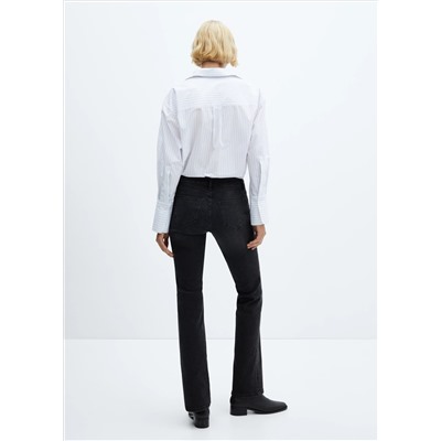 Jeans flare tiro bajo