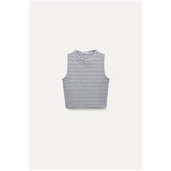 SLEEVELESS CROP TOP
