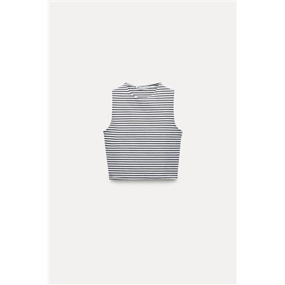 SLEEVELESS CROP TOP