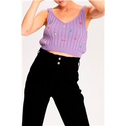 Crop top Violeta