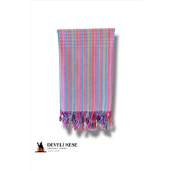 Develi, Bambu-Pamuk Banyo Plaj Peştemal 1 Adet Anatolia(Pembe) Develikese