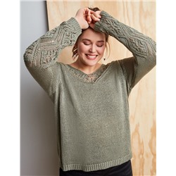 Damen Pullover aus Grobstrick