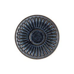 Пара чайная, 1 перс, 2 пр, 250 мл, фарфор P, черно-синяя, в крапинку, Black Kitchen, 62763