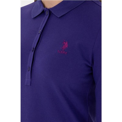 Kadın Mor Basic Sweatshirt