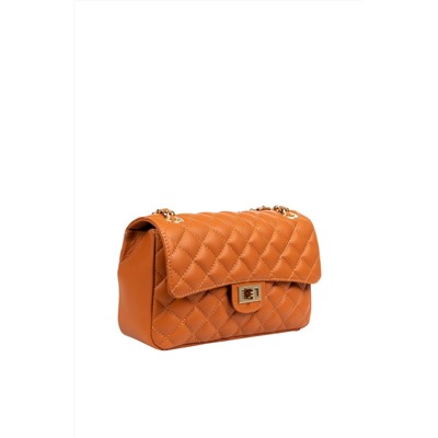 Bandolera de piel Camel - Firenze Artegiani