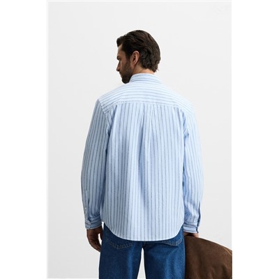 CAMISA RAYAS BOLSILLO
