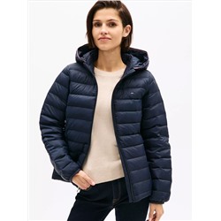 Lightweight Hooded Puffer Jacket
