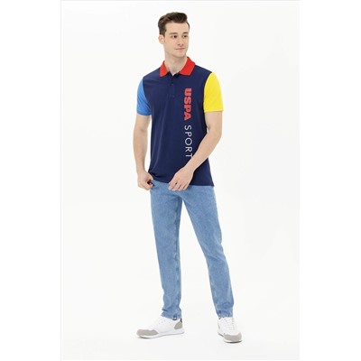 Erkek Lacivert Polo Yaka Tişört