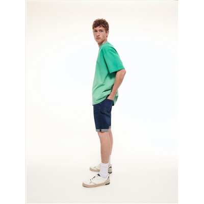 Shorts aus Denim im Slim-Fit