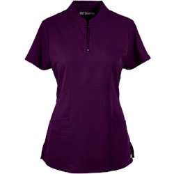 Grey's Anatomy Scrubs Modern Mandarin Collar Top