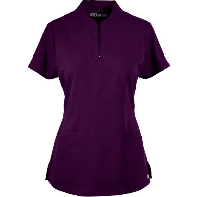 Grey's Anatomy Scrubs Modern Mandarin Collar Top