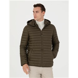 Haki Slim Fit Mont