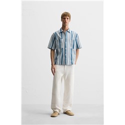CAMISA ESTRUCTURA RAYAS