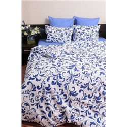 КПБ Гжель бязь 1,5 сп.