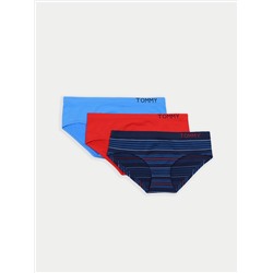 TOMMY HILFIGER SEAMLESS MIX LOGO HIPSTER 3PK