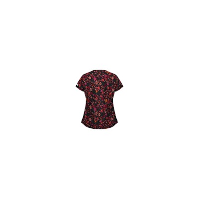 UA Lady Bug Oasis Black Print Scrub Top