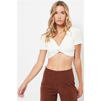 Top crop - Blanco