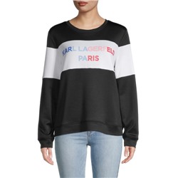 KARL LAGERFELD PARIS Colorblock Sweatshirt