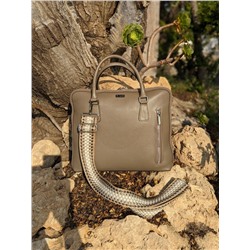 Ab. Z. PELLE · PORTATEL/2 napa (1210) taupe+CINTURON BOLSOS (110)-6 (2) АКЦИЯ