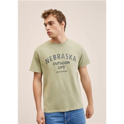 Camiseta algodón estampado -  Niño | MANGO OUTLET España