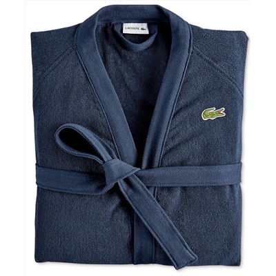 Lacoste Home Pique Bath Robe