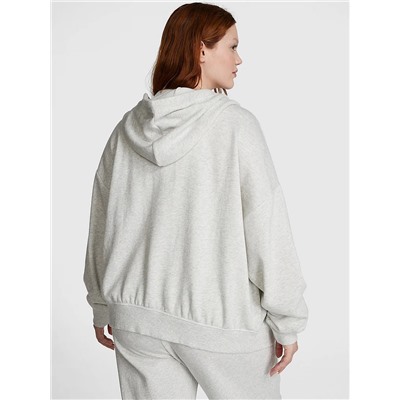 PINK IVY FLEECE FULL-ZIP HOODIE