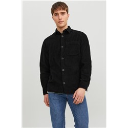 Camisa de terciopelo Negro