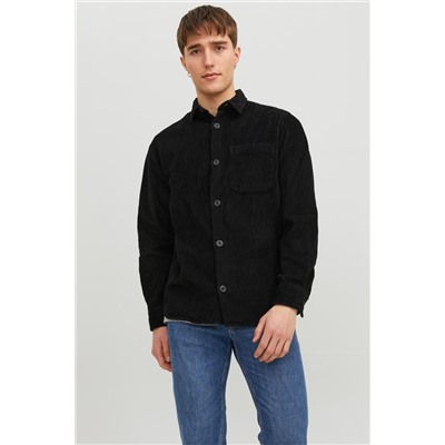 Camisa de terciopelo Negro