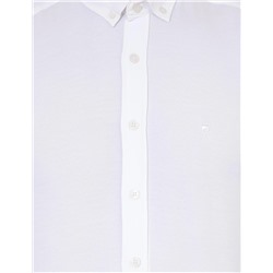 Beyaz Slim Fit Oxford Gömlek