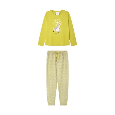 Pijama largo 100% algodón print "Peter Rabbit"