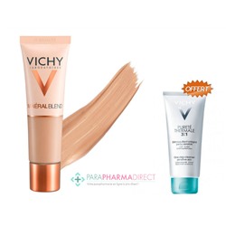 Vichy MineralBlend Fond de Teint Hydratant Teint Frais Tenue 16H Teinte 11 Granite 30ml + Démaquillant 3en1 100ml OFFERT