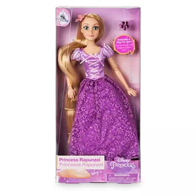Rapunzel Classic Doll with Ring – Tangled – 11 1/2''
