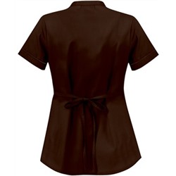 Butter-Soft Scrubs by UA™ Women's Solid Mandarin Collar Snap Front Top