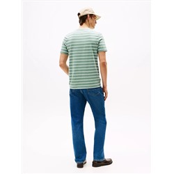 Stripe Stretch-Cotton Extra Slim T-Shirt