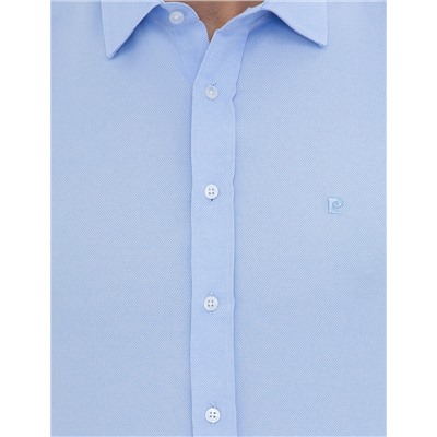 Koyu Mavi Slim Fit Oxford Gömlek
