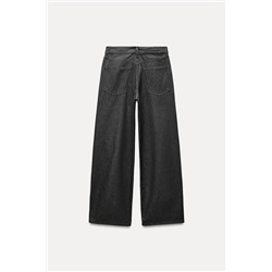 ZW COLLECTION BAGGY MID-WAIST JEANS