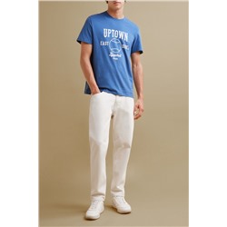 Camiseta regular fit - Azul