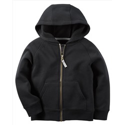 Fleece Zip-Up Hoodie